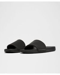 lululemon - Restfeel Slides - Color Black/grey - Size 10 - Lyst
