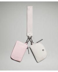 lululemon - – Dual Pouch Wristlet Bag – - Lyst