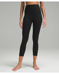 lululemon - Align High-rise Crop Leggings - 23" - Color Black - Size 0 - Lyst