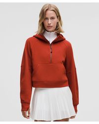 lululemon - Scuba Oversized Half-Zip Hoodie - Lyst