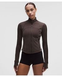 lululemon - – Define Jacket Micro-Rib Drapey Softstreme – – Size 4 - Lyst