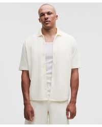 lululemon - Pique-Performer Camp-Collar-Shirt - Lyst