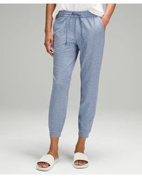 lululemon - Soft Jersey Classic-fit Mid-rise Joggers - Lyst