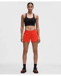 lululemon - – Hotty Hot High-Rise Lined Shorts – 4" – – Size 4 - Lyst