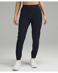 lululemon - Adapted State High-rise Joggers Full Length - Color Blue - Size 0 - Lyst