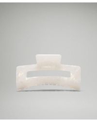 lululemon - Extra Large Claw Hair Clip - Color White - Lyst