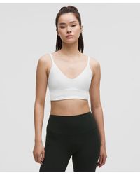 lululemon - Focuser Scoop-Neck Bra Nulu - Lyst