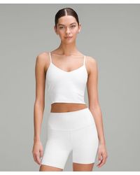 lululemon - Align Cropped Cami Tank Top Light Support, A/B Cup - Lyst