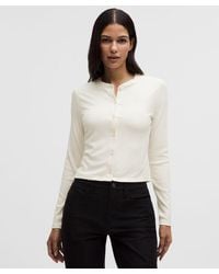 lululemon - – Hold Tight Micro-Rib Cardigan – – Size 4 - Lyst