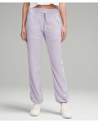 lululemon - Dance Studio Mid-rise Pants Regular - Color Purple/pastel - Size 0 - Lyst