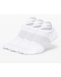 lululemon - Power Stride Tab Socks 3 Pack - Color White - Size L - Lyst