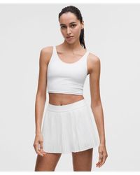 lululemon - – Scoop-Neck Cutout Tennis Tank Top Medium Support, B/C Cup – – Size Large - Lyst