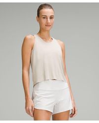 lululemon - Fast And Free Race Length Tank Top - Lyst