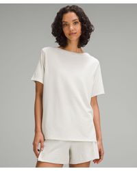 lululemon - Relaxed-fit Boatneck T-shirt - Lyst
