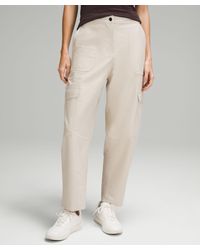 lululemon - Light Utilitech Cargo Pocket High-rise Pants - Color White - Size 33 - Lyst