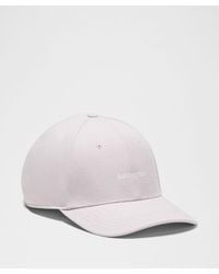 lululemon - – Classic Ball Cap Structured Wordmark – /Pastel – Size Large/Xl - Lyst