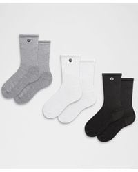 lululemon - Daily Essential Crew Socks - Lyst