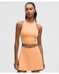 lululemon - Scallop-Hem High-Neck Tennis Tank Top - Lyst