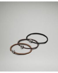 lululemon - Glow On Hair Ties 3 Pack - Lyst