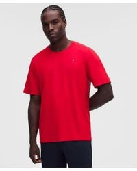 lululemon - Uv-Protective Mesh Panelled Tennis Shirt - Lyst