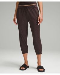 lululemon - Soft Jersey Classic-fit Mid-rise Cropped Joggers - Lyst