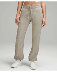 lululemon - Dance Studio Mid-rise Pants Regular - Color Khaki - Size 0 - Lyst