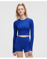 lululemon - Swiftly Tech Cropped Long-Sleeve Shirt 2 - Lyst