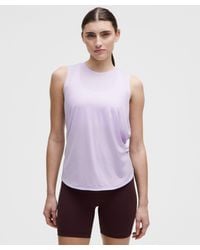 lululemon - Lightweight Split-Back Training Tank Top - Lyst