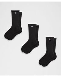 lululemon - Daily Essential Crew Socks - Lyst