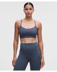 lululemon - – Flow Y Sports Bra Light Support, C/D Cup Design – – Size Large - Lyst
