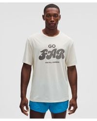 lululemon - Mile Maker Mesh Short-Sleeve Shirt - Lyst