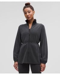 lululemon - – Softstreme Cinch-Waist Full-Zip Jacket – – Size Large - Lyst