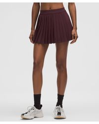 lululemon - High-Rise Pleated Tennis Skirt - Lyst