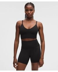 lululemon - Focuser Scoop-Neck Bra Nulu - Lyst