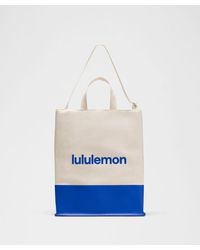 lululemon - – Canvas Market Tote Bag 19L – - Lyst