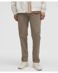 lululemon - Abc Classic-fit 5 Pocket Trousers 30"l Warpstreme - Color Brown - Size 28 - Lyst