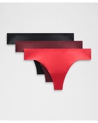 lululemon - Invisiwear Mid-Rise Thong Underwear - Lyst