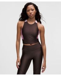 lululemon - – Ganni X Ruffle-Trim Cropped Tank Top – – Size Large - Lyst
