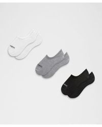 lululemon - – Daily Essential No-Show Socks 3 Pack – /Light/ – Size Large - Lyst