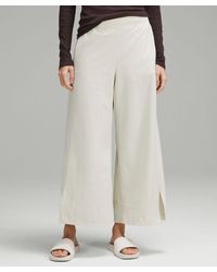 lululemon - Stretch Woven High-rise Wide-leg Cropped Pants - Lyst