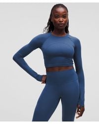 lululemon - Swiftly Tech Cropped Long-Sleeve Shirt 2 - Lyst