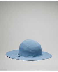 lululemon - – Cinchable Wide Brim Bucket Hat – – - Lyst
