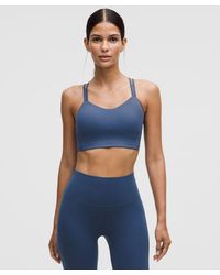lululemon - – Like A Cloud Longline Sports Bra Light Support, B/C Cup – – Size 12 - Lyst