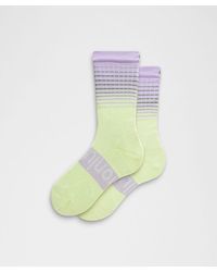 lululemon - – Power Stride Crew Socks Reflective – – - Lyst