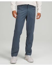 lululemon - Abc Classic-fit 5 Pocket Trousers 34"l Warpstreme - Color Blue - Size 30 - Lyst