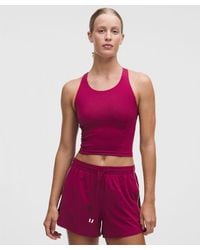 lululemon - – Wunder Train Racerback Tank Top Medium Support, B/C Cup – – Size 4 - Lyst