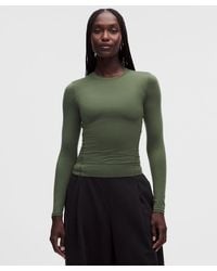lululemon - Wundermost Ultra-Soft Nulu Crewneck Long-Sleeve Shirt - Lyst