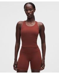 lululemon - – Wunder Train Racerback Tank Top Medium Support, B/C Cup – – Size 4 - Lyst