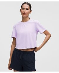 lululemon - Pace Crush Cross-Back Graphic T-Shirt - Lyst