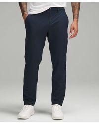 lululemon - Abc Classic-fit Trouser 32"l Warpstreme - Color Blue - Size 28 - Lyst